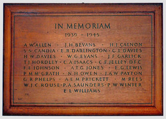 WWII Roll of Honour